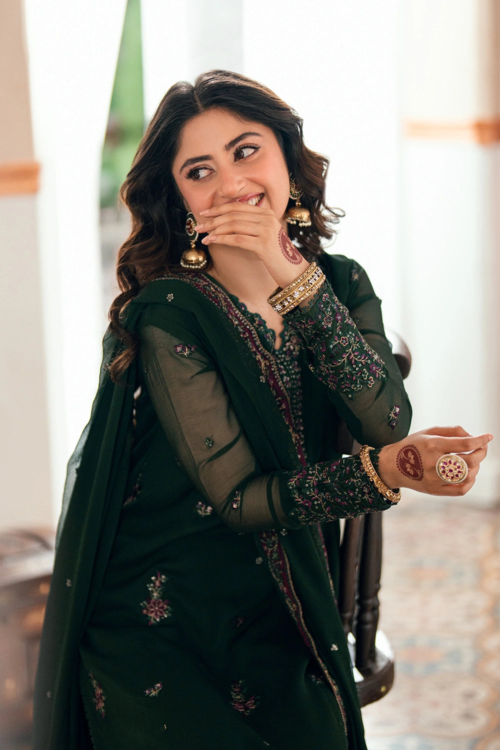 Glimmer Green | Azure | Eid Drop Collection Unstitched 2026