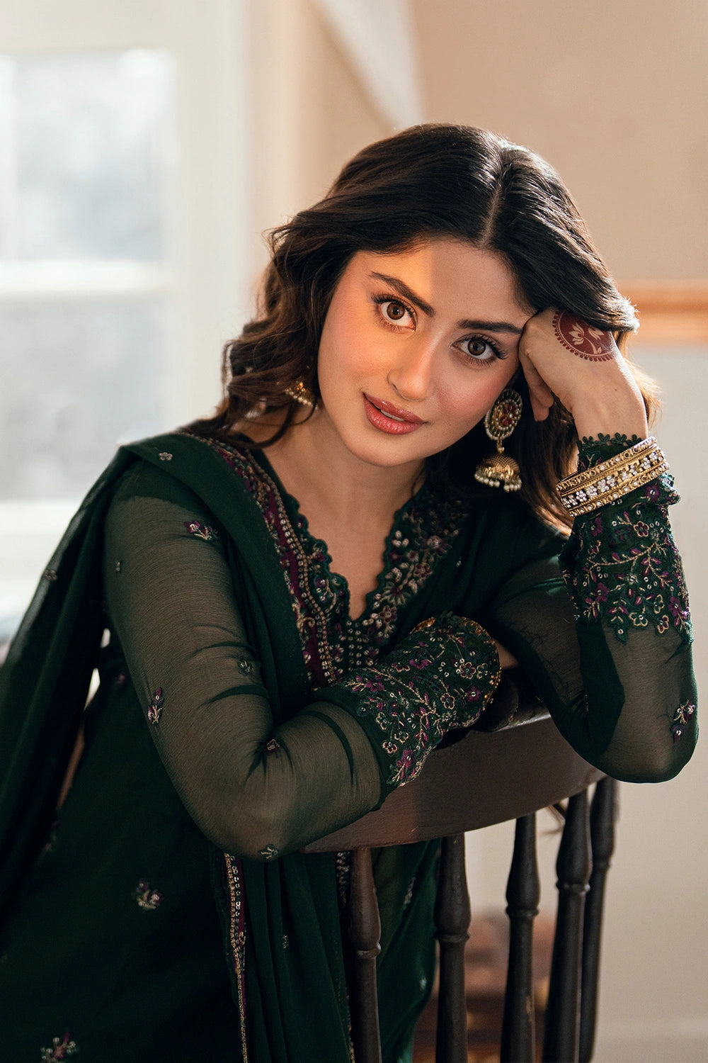 Glimmer Green | Azure | Eid Drop Collection Unstitched 2026