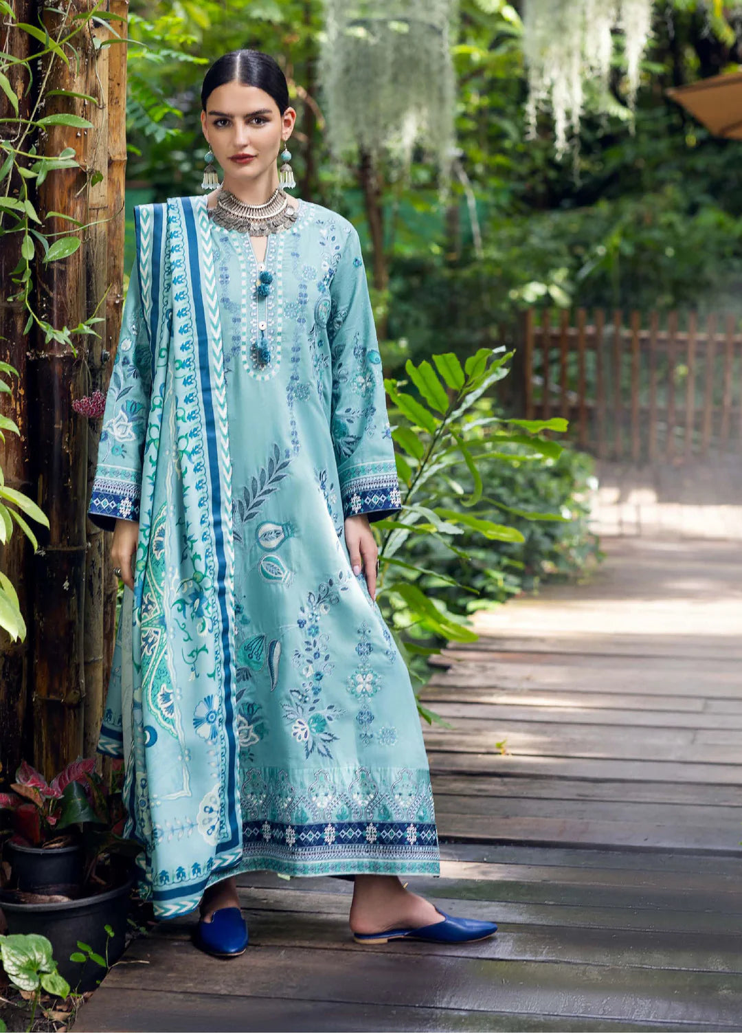 GLIDED HOUR | Mushq | Symphony Hemline Karandi Winter Collection 2025