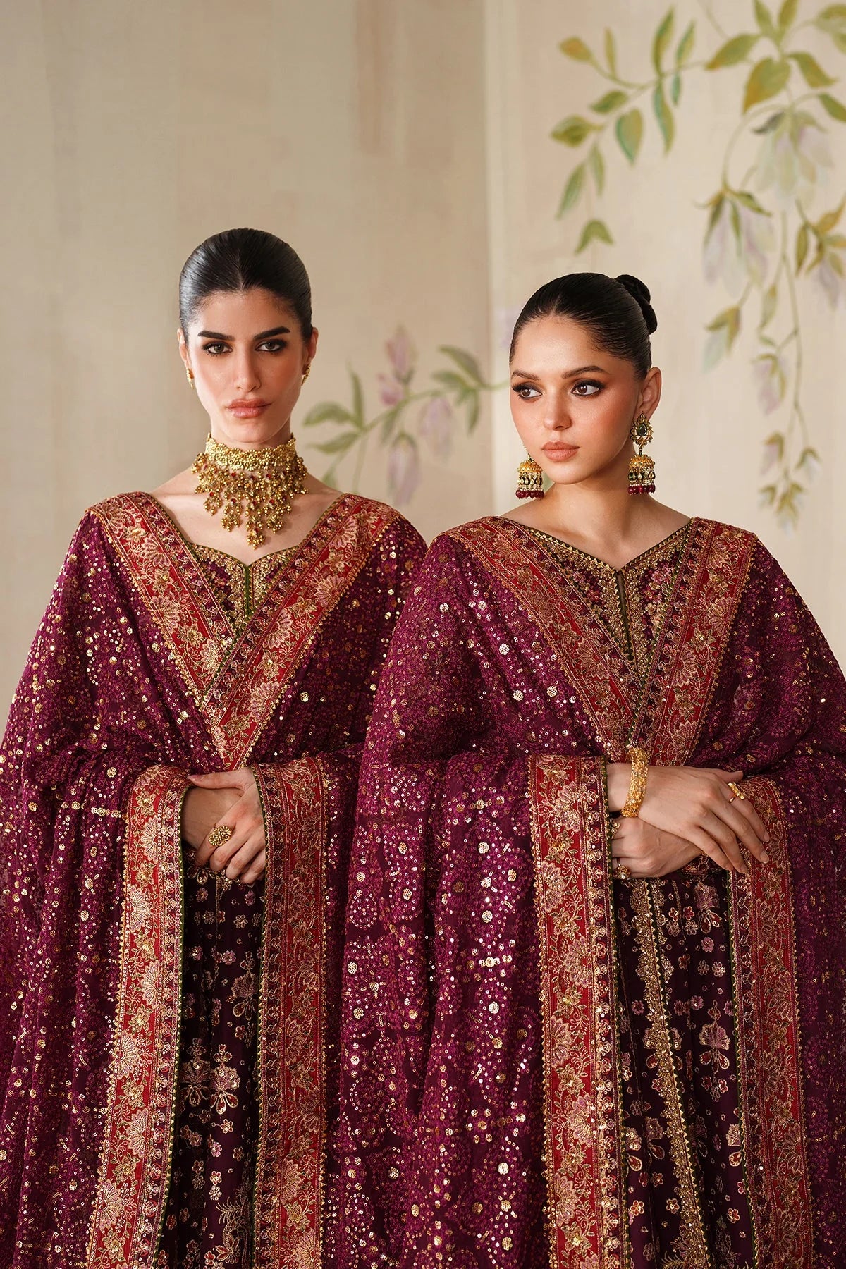 CH14-05 | Baroque Chantelle Unstitched Collection 2025