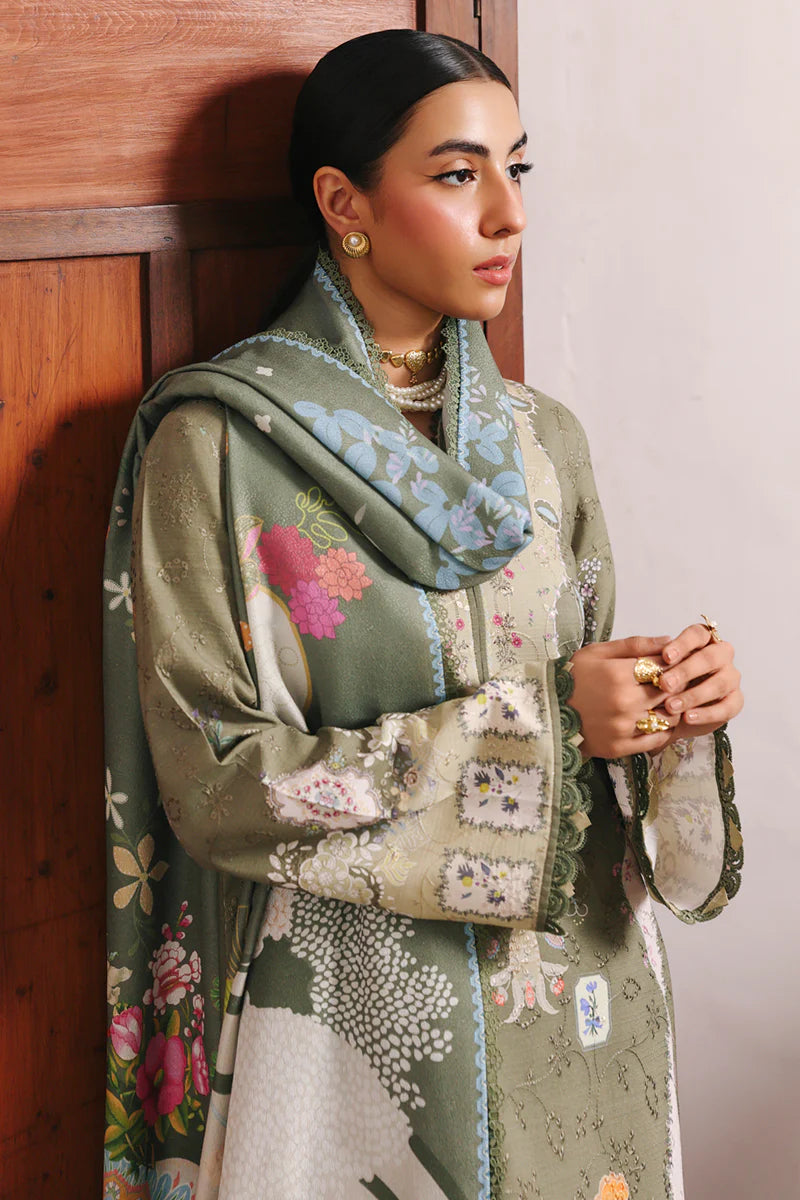 QW - 09A - Khanza | Qalamkar  | Qprints Winter Collection 2025