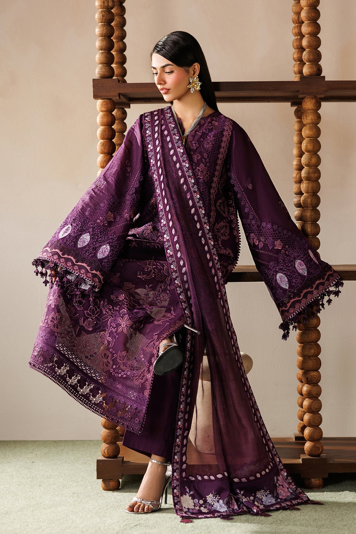 EL26-D02 | Baroque | Eid Lawn Collection Unstitched 2026
