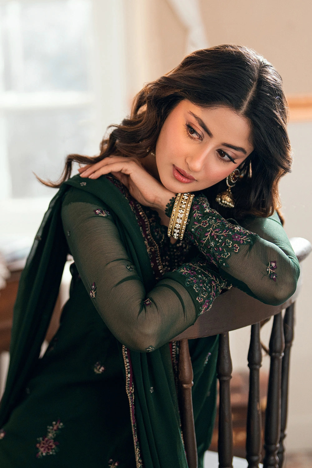 Glimmer Green | Azure | Eid Drop Collection Unstitched 2026