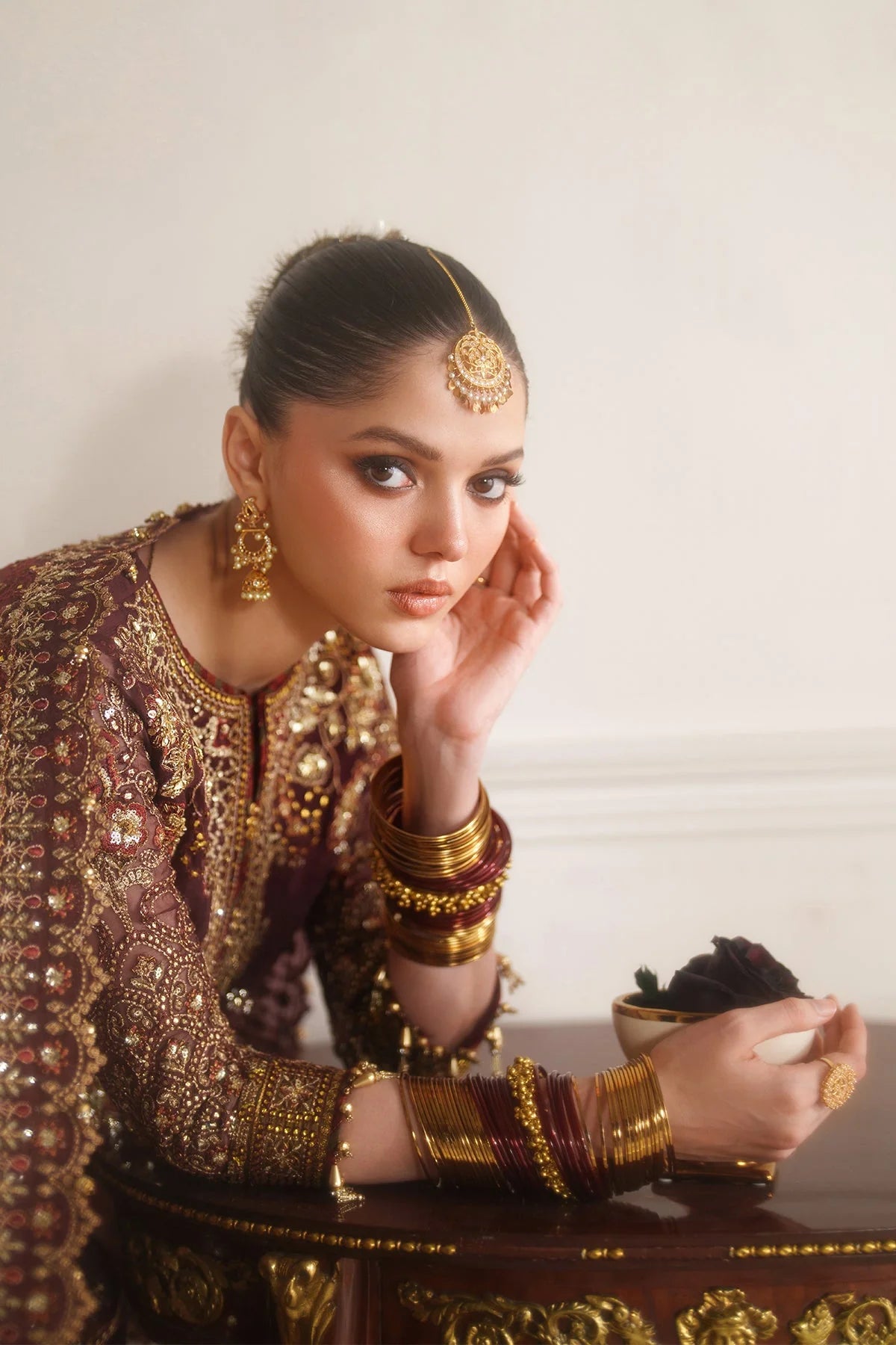 CH14-07 | Baroque Chantelle Unstitched Collection 2025