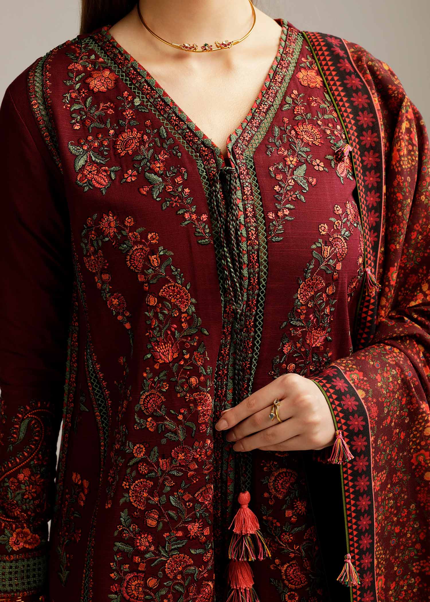 Ruby | Hussain Rehar | Shawl Collection 2023