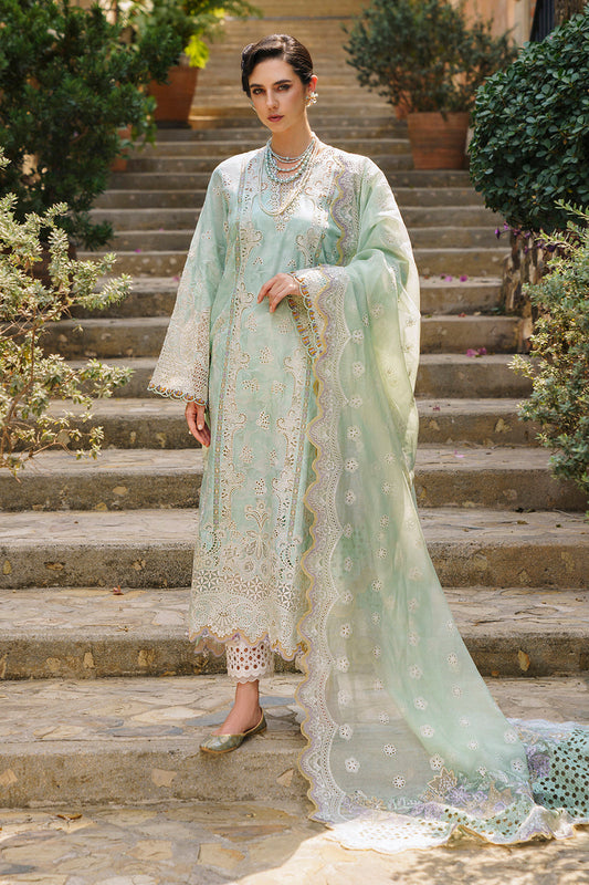 SL12-D07 | Baroque | Embroidered Swiss Lawn 2024