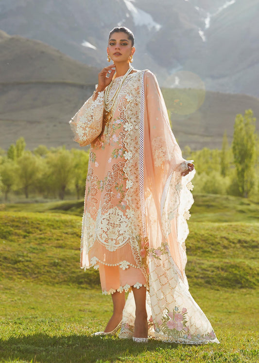 D-1B |  Saira Shakira | Crimson | Luxury Lawn 2023