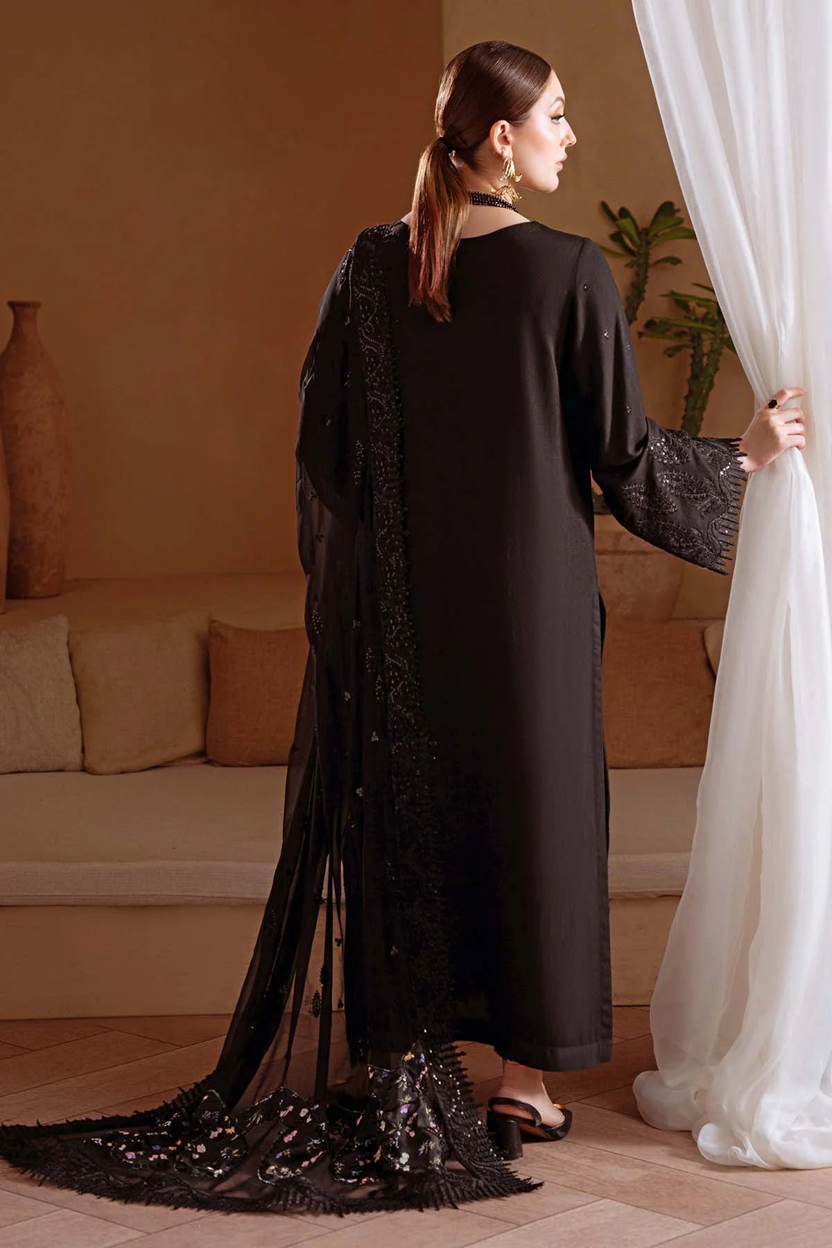NE-174 | Nureh | Unstitched Karandi Collection 2025