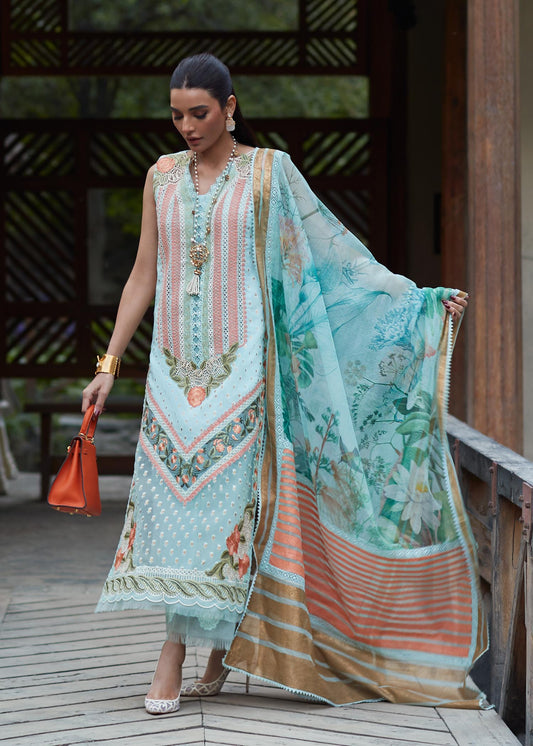 D-5B |  Saira Shakira | Crimson | Luxury Lawn 2023