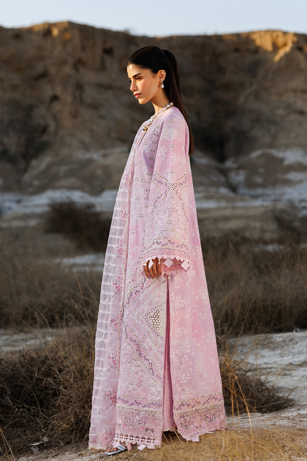 SUMMER SORBET |  Emaan Adeel | Sunlit Groove Luxury Lawn Unstitched Collection 2026