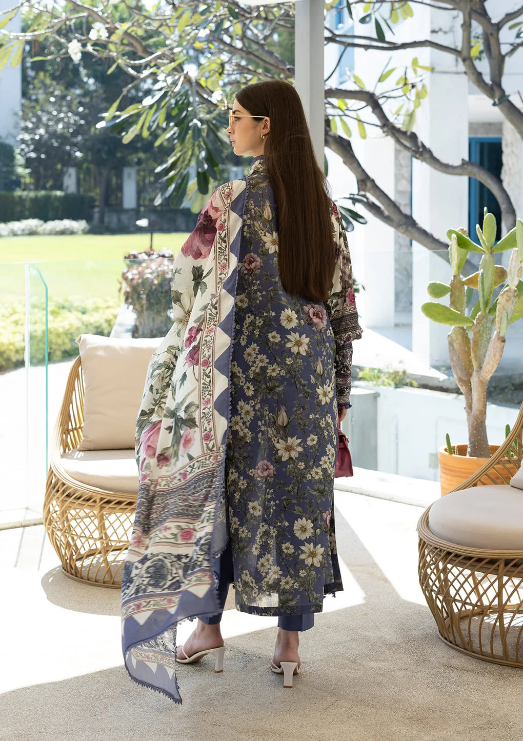 EPN-6A BOO BERRY | Elaf | Santorini Prints Lawn Unstitched Collection 2026 