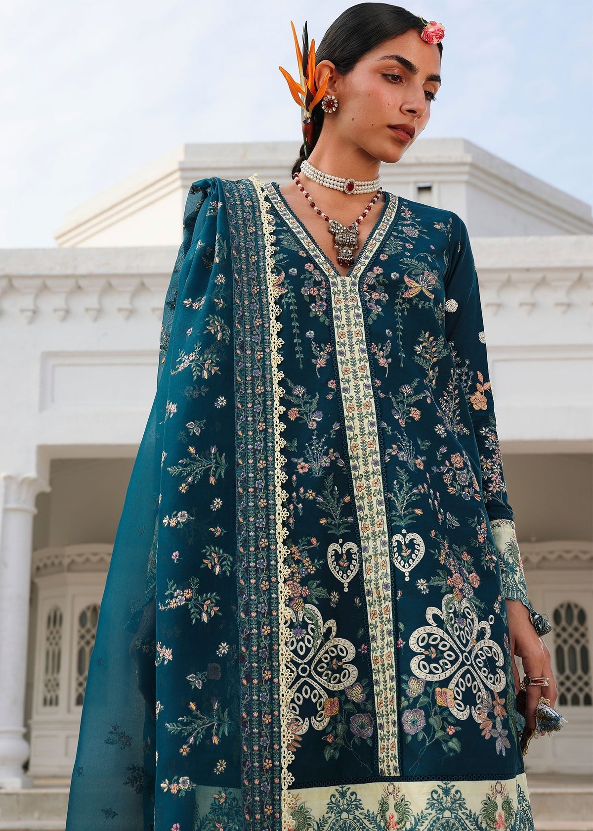 Azraq | Hussain Rehar | Kalabagh Luxury Lawn Collection 2026