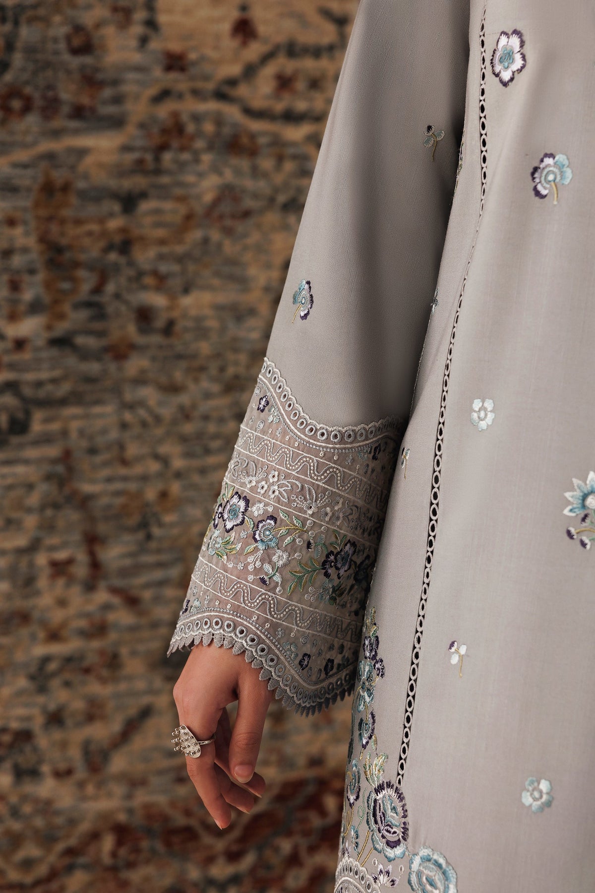 QLW-15 GINA | Qalamkar | Qline Linen Collection 2026