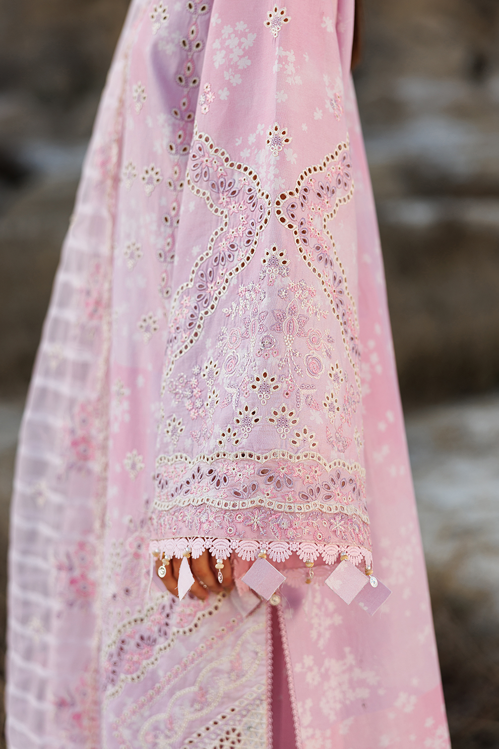SUMMER SORBET |  Emaan Adeel | Sunlit Groove Luxury Lawn Unstitched Collection 2026