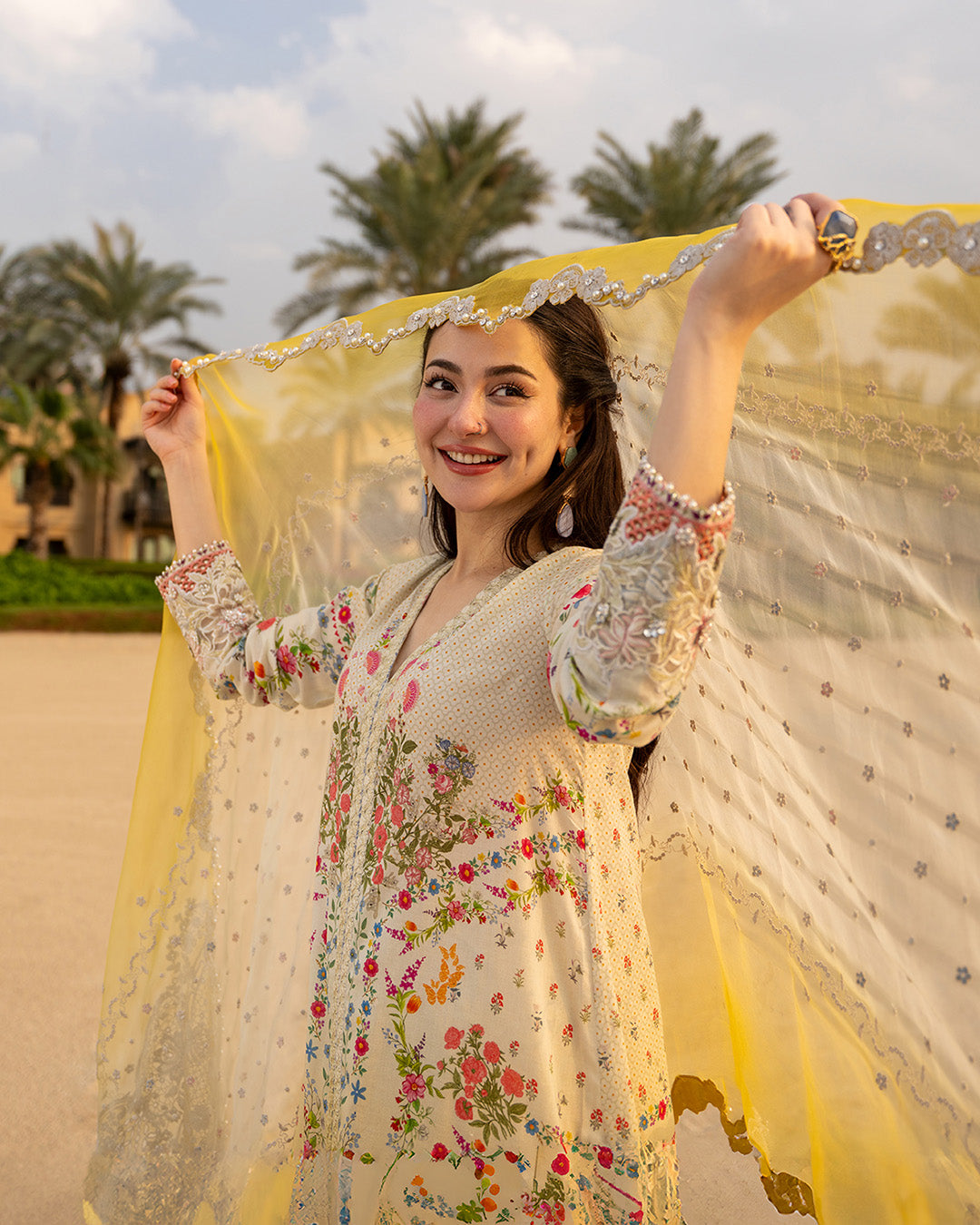 Arta | Faiza Saqlain | Aya Luxury Lawn Collection 2026
