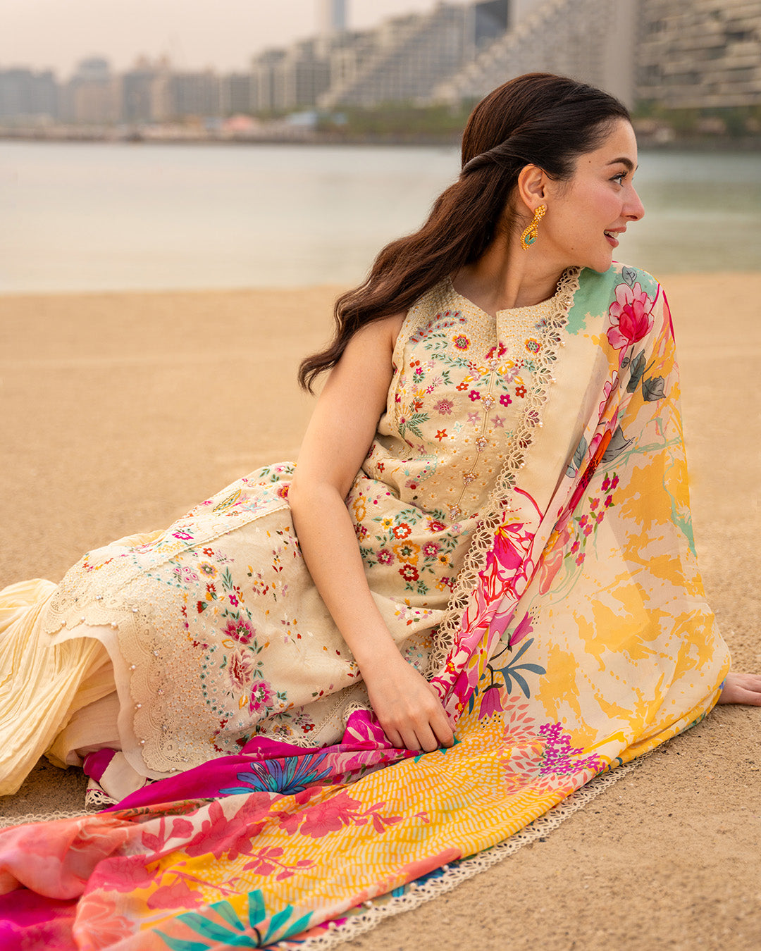 Merjem | Faiza Saqlain | Aya Luxury Lawn Collection 2026