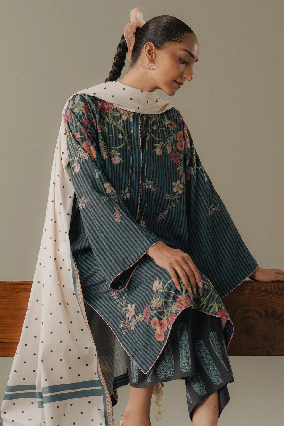 AMBER DAYS - 1B | Coco Prints Winter Collection 2025