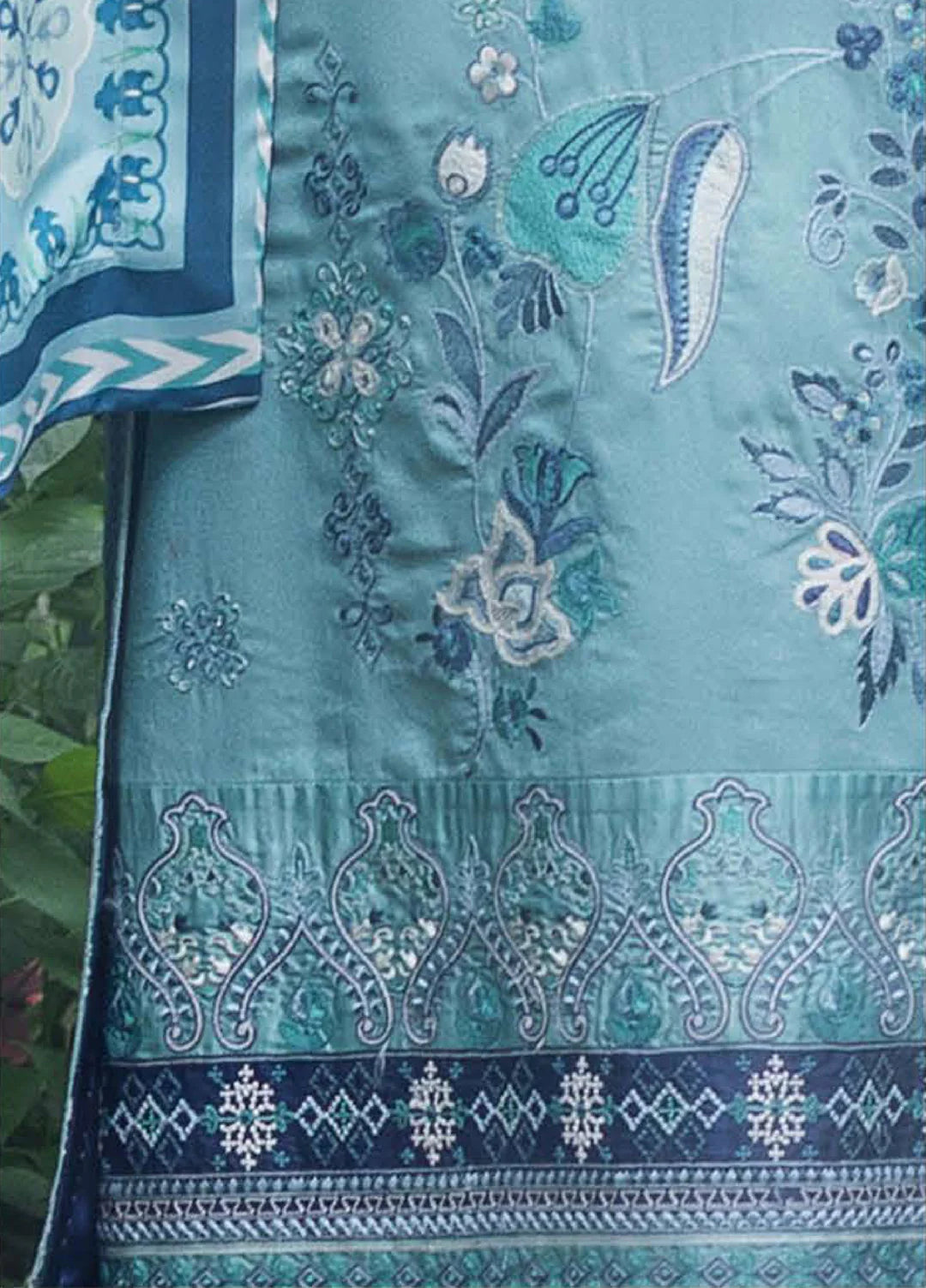 GLIDED HOUR | Mushq | Symphony Hemline Karandi Winter Collection 2025