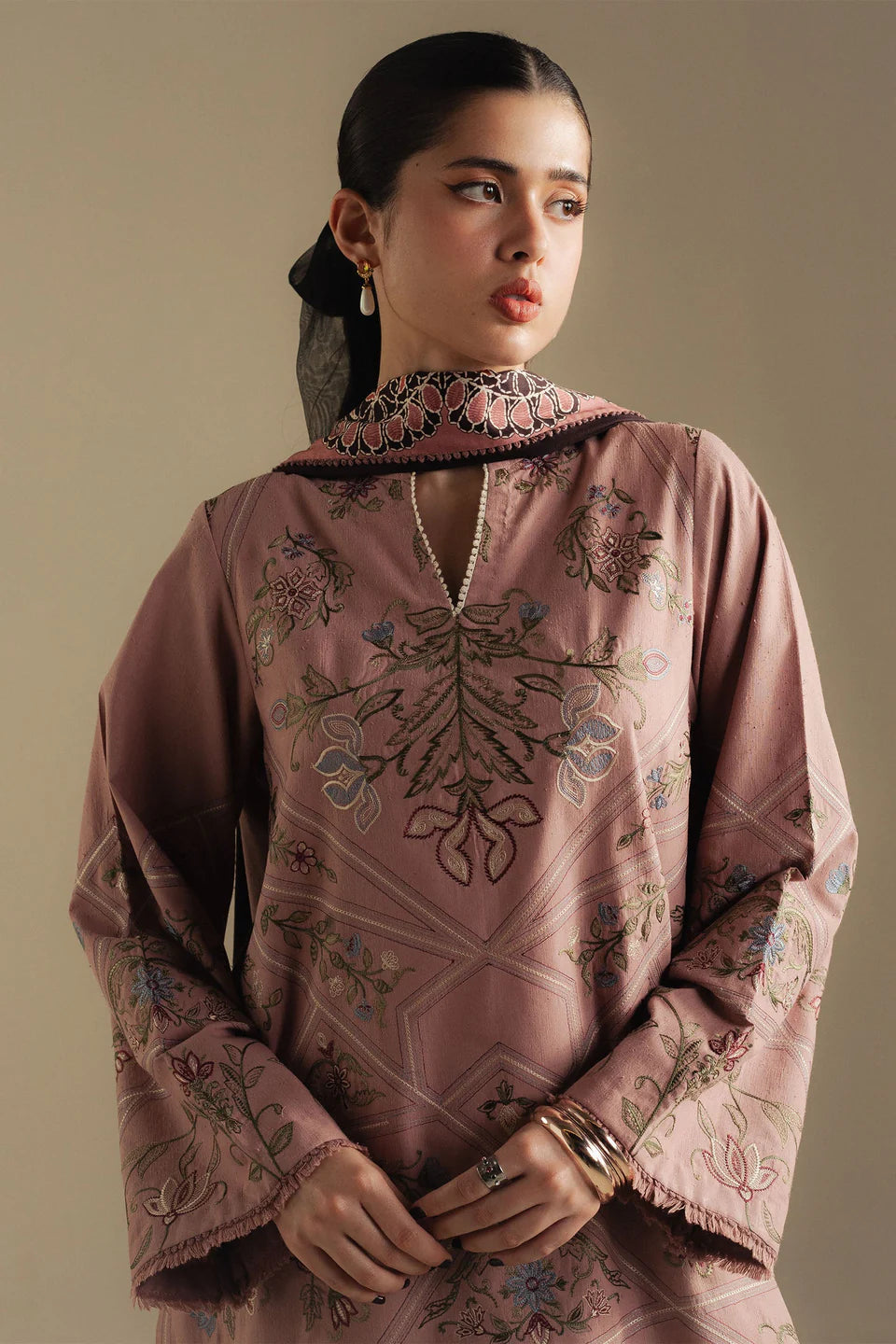 Coral 4A | Coco By Zara Shahjahan Winter Edit| Unstitched Collection 2025