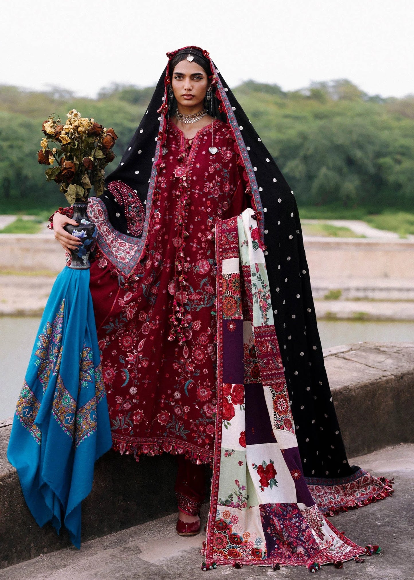 Pankhuri | Hussain Rehar Karandi Unstitched Collection 2025