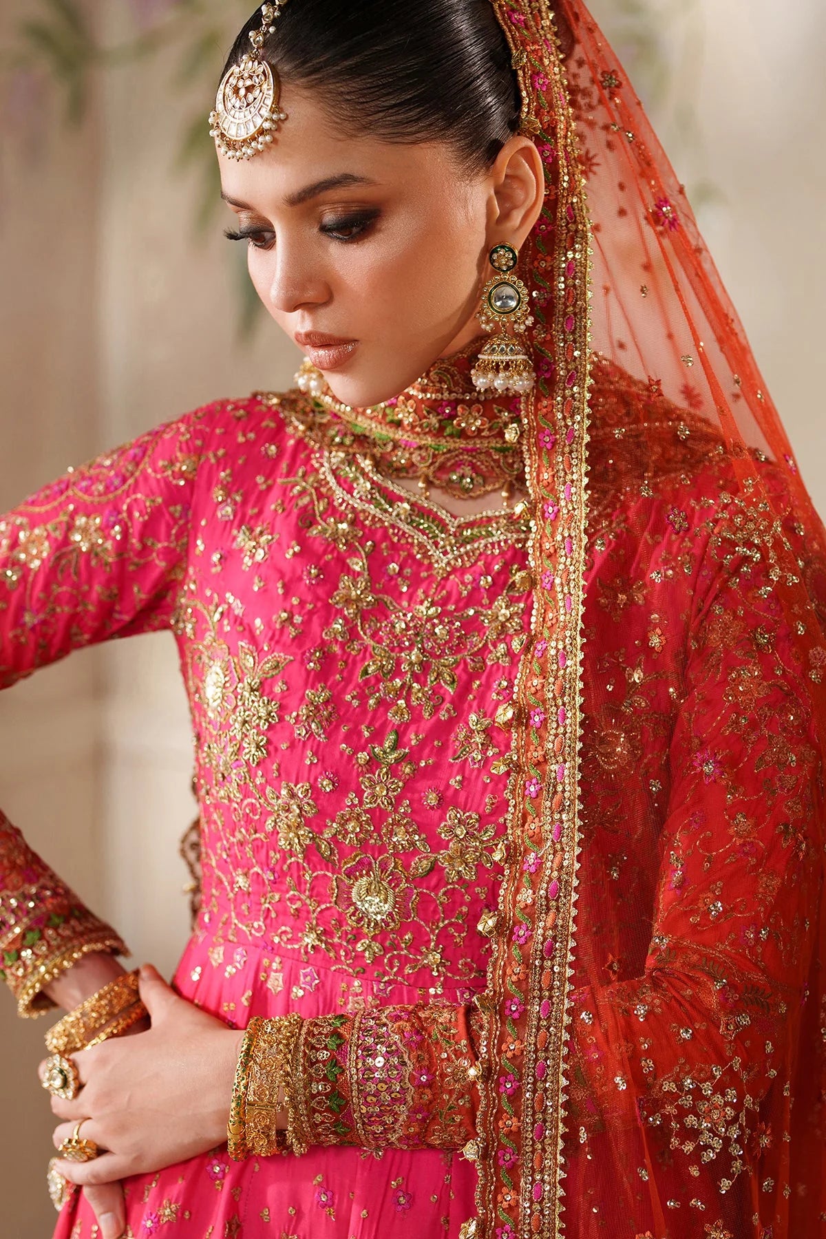 CH14-03 | Baroque Chantelle Unstitched Collection 2025