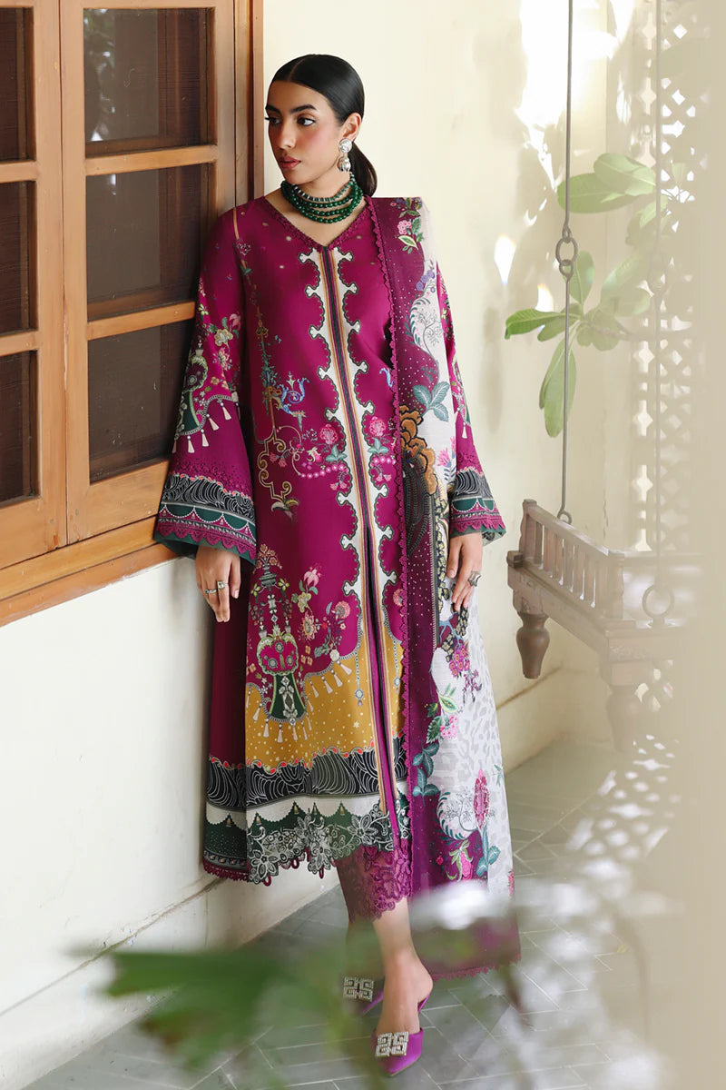 QW - 04B - Lacey | Qalamkar  | Qprints Winter Collection 2025