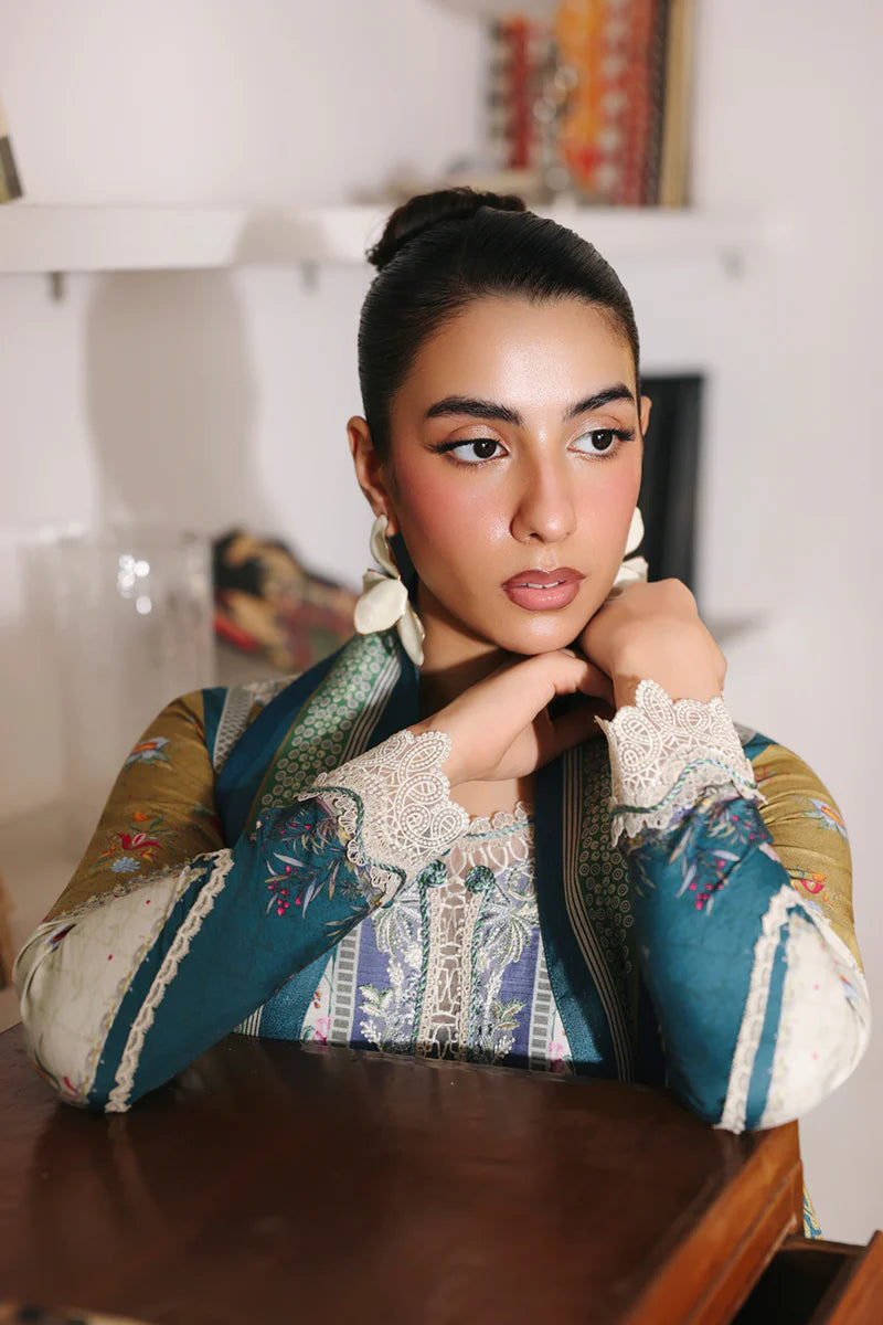 QW - 10A - Alina | Qalamkar  | Qprints Winter Collection 2025