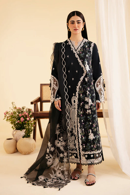 SQ-03 MARWA | Qalamkar | Qlinekari Lawn Collection 2024