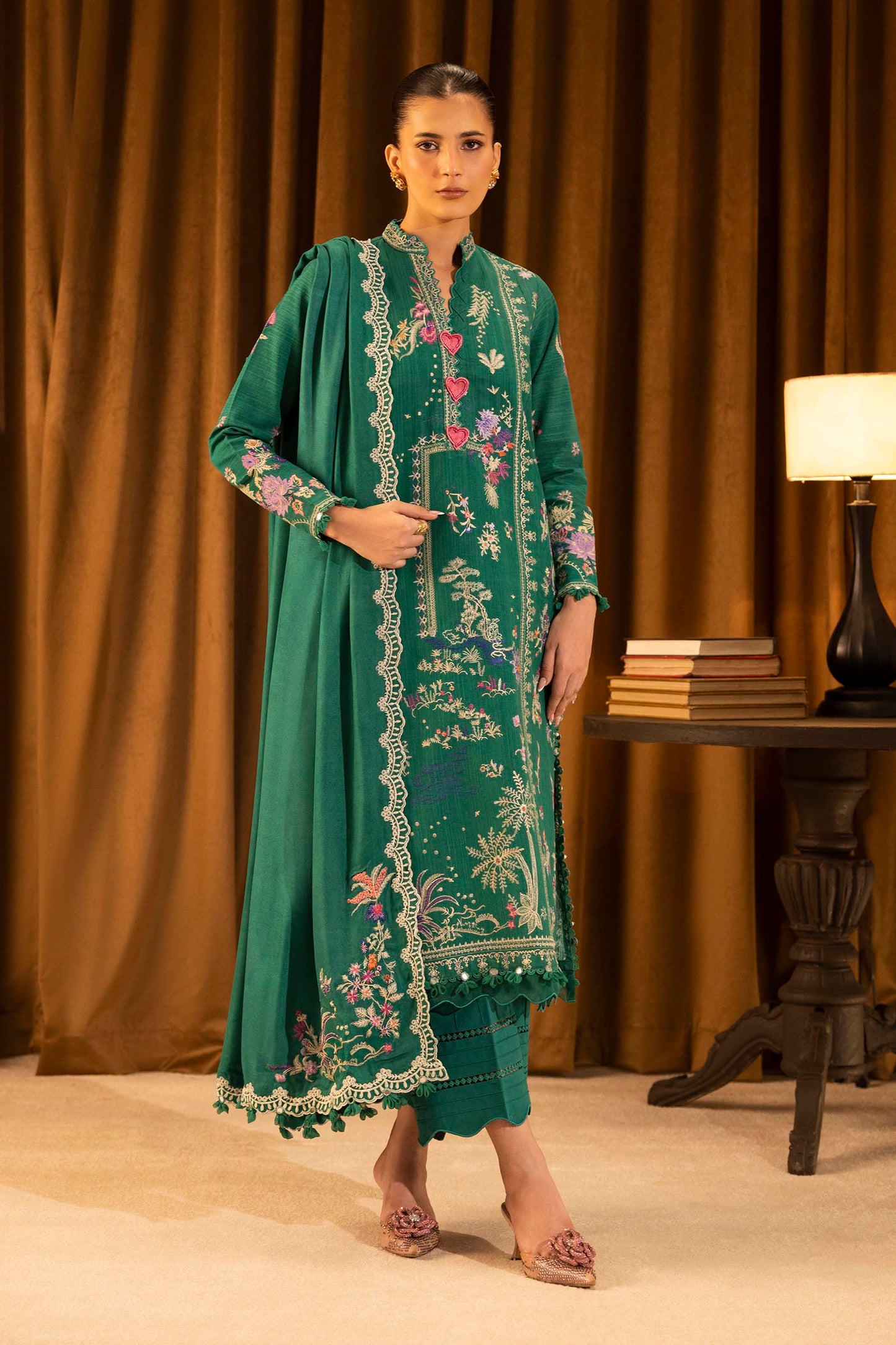 M253-07A-3CP | Sana Safinaz Muzlin Winter Collection 2025