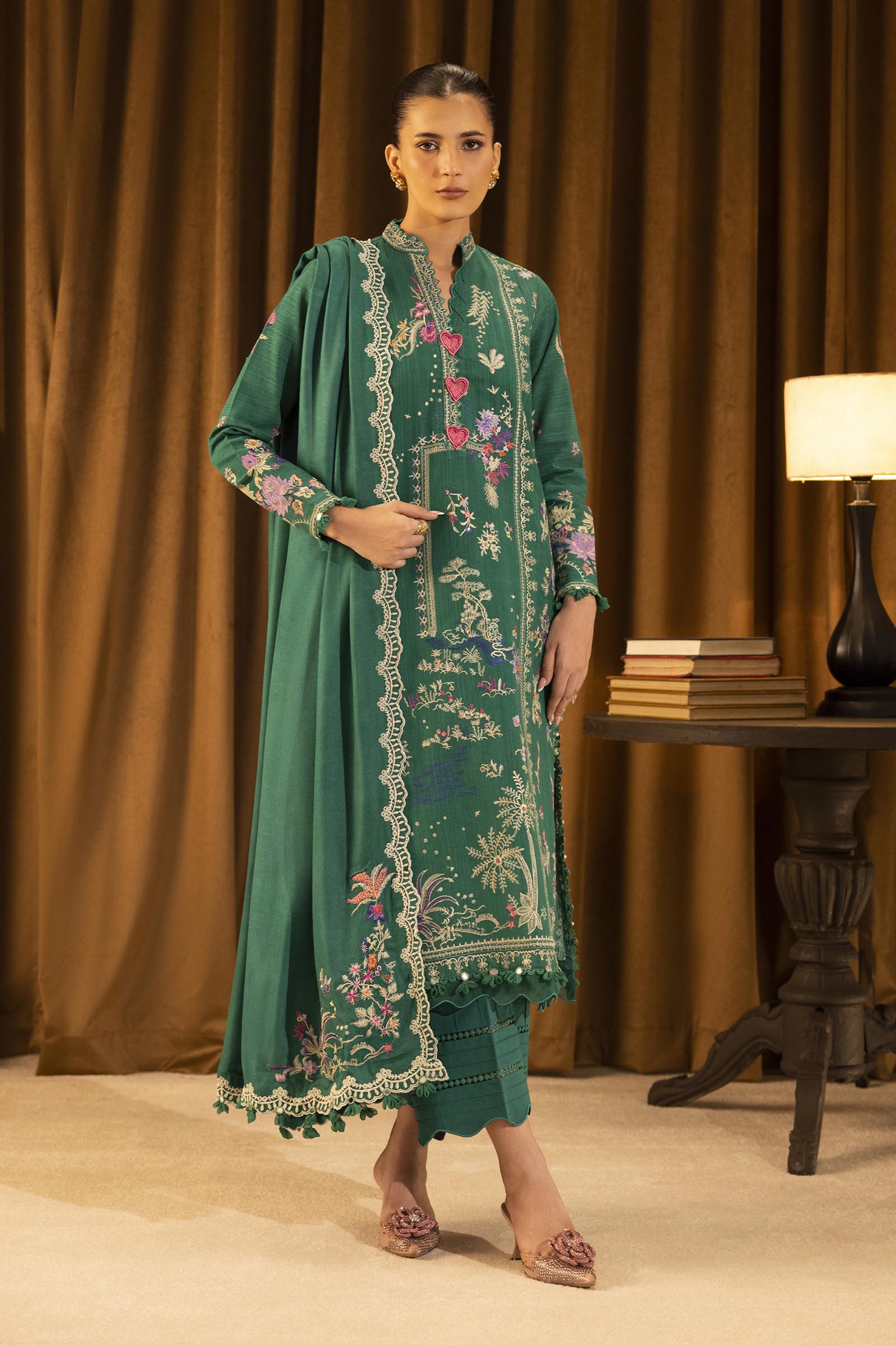 M253-07A-3CP | Sana Safinaz Muzlin Winter Collection 2025