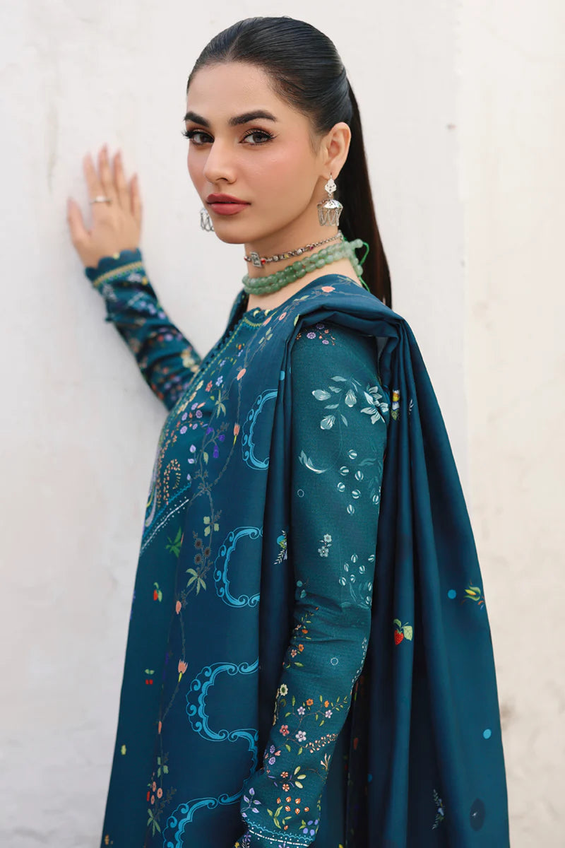 QW - 05B - Amiel | Qalamkar  | Qprints Winter Collection 2025