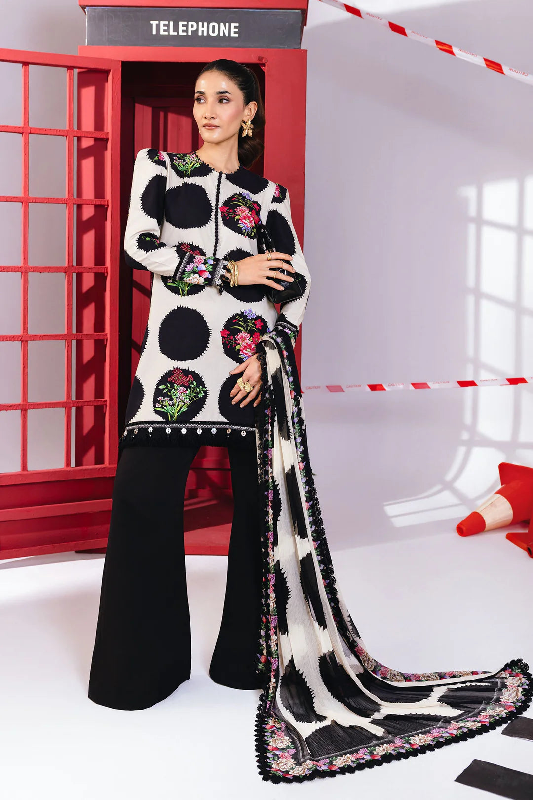 MB-CUS25-1107B | M Basic By Maria B Winter Unstitched Collection 2025