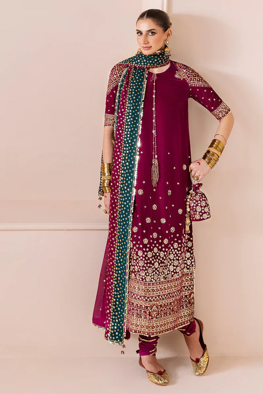 D-02 | Jazmin | Chandni Velvet Collection 2025