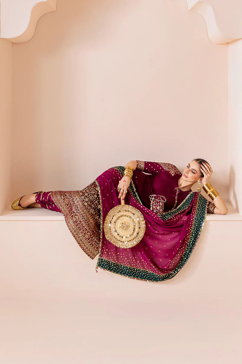 D-02 | Jazmin | Chandni Velvet Collection 2025