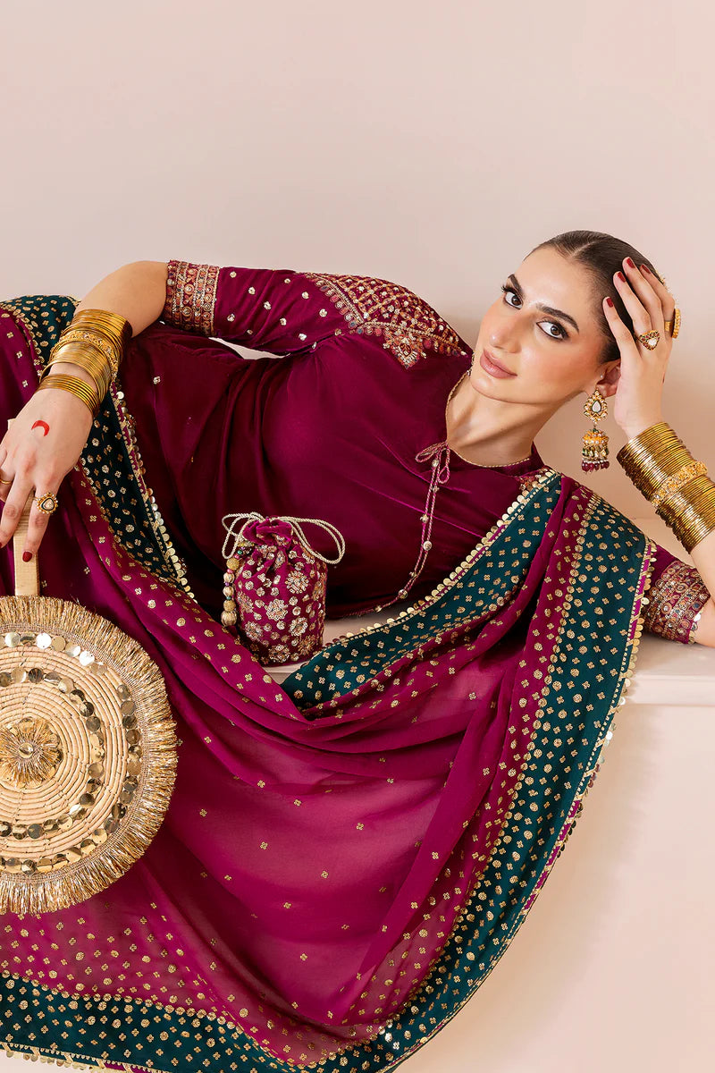 D-02 | Jazmin | Chandni Velvet Collection 2025
