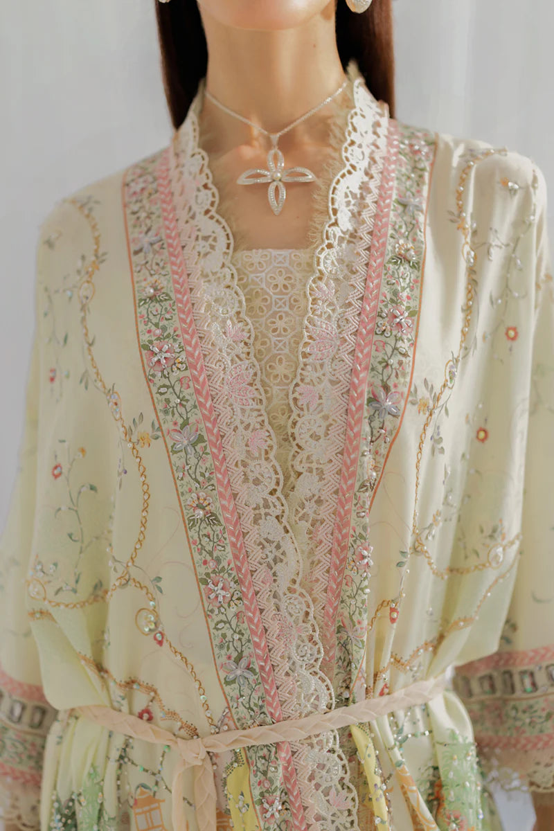 LK-05 ELSA | Qalamkar | Luxe Silk Collection 2025