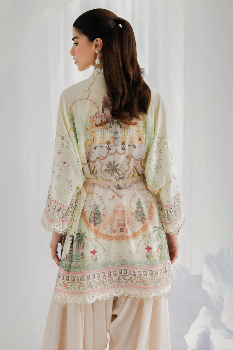 LK-05 ELSA | Qalamkar | Luxe Silk Collection 2025