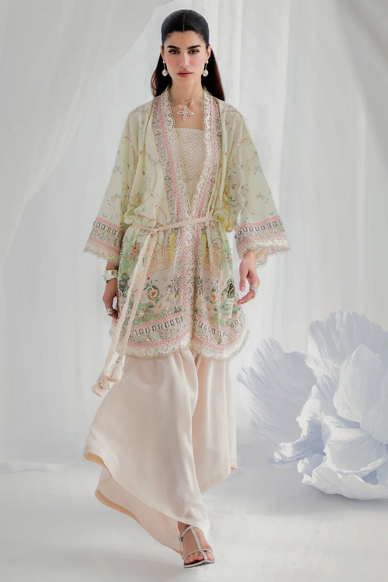 LK-05 ELSA | Qalamkar | Luxe Silk Collection 2025