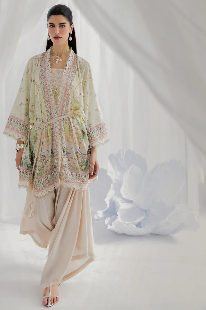 LK-05 ELSA | Qalamkar | Luxe Silk Collection 2025