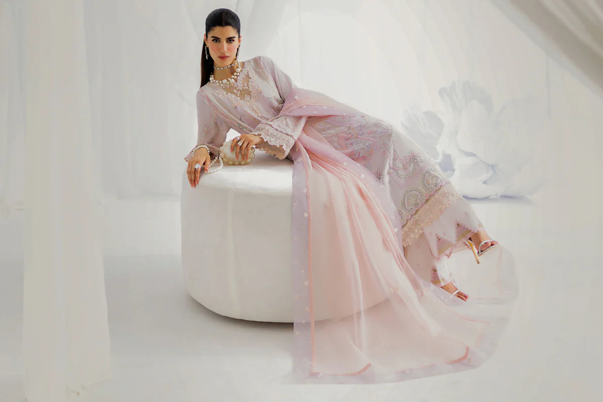 LK-04 MARLENE | Qalamkar | Luxe Silk Collection 2025