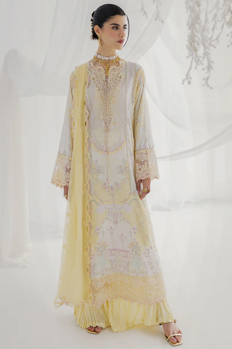 LK-03 LENI | Qalamkar | Luxe Silk Collection 2025