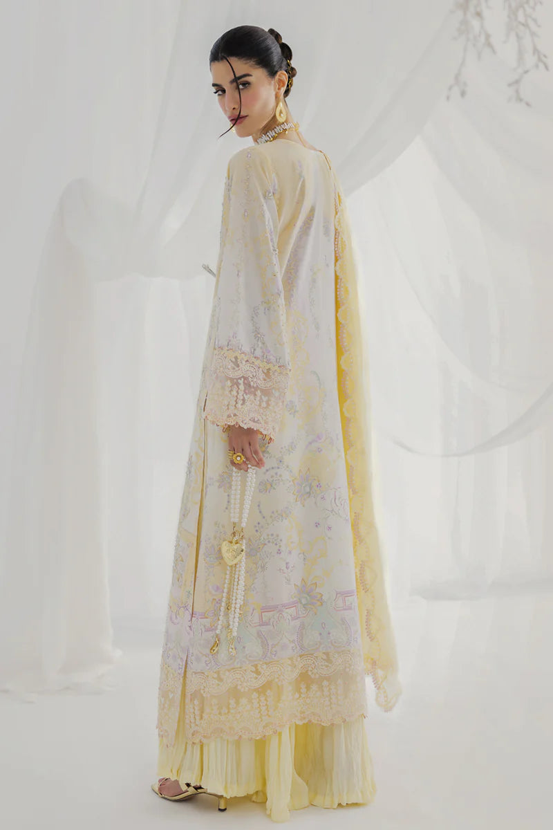 LK-03 LENI | Qalamkar | Luxe Silk Collection 2025