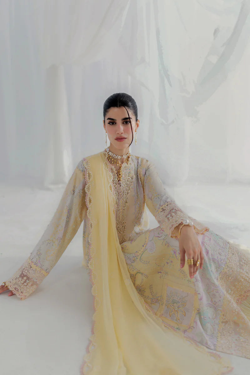 LK-03 LENI | Qalamkar | Luxe Silk Collection 2025