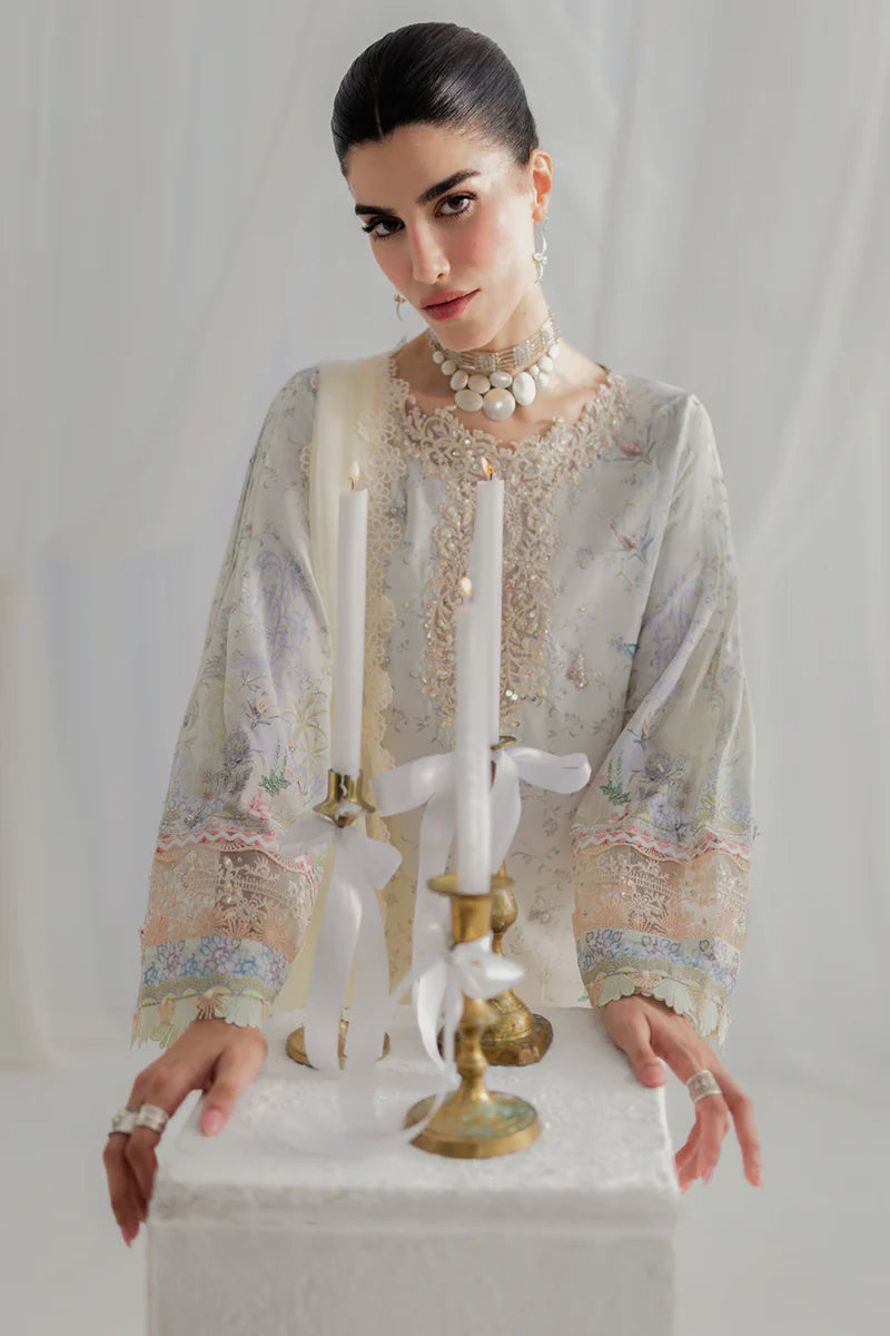 LK-02 ROISIN | Qalamkar | Luxe Silk Collection 2025