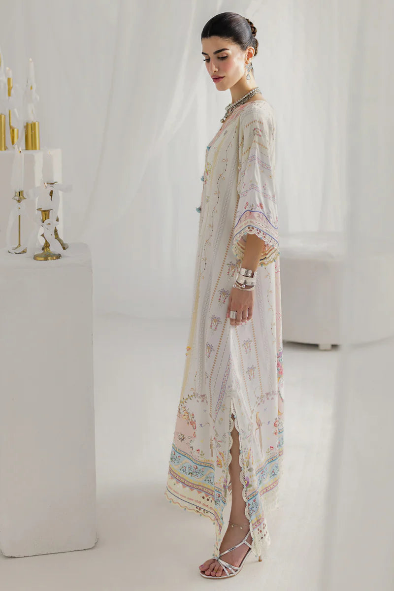 LK-08 BIANCA | Qalamkar | Luxe Silk Collection 2025