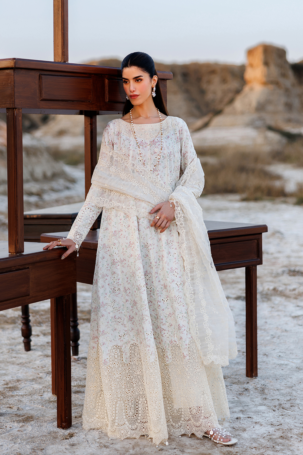 SUNKISSED |  Emaan Adeel | Sunlit Groove Luxury Lawn Unstitched Collection 2026