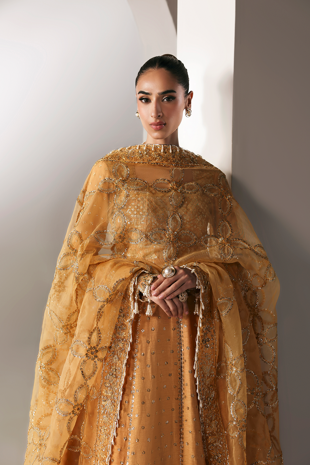 GOLDEN HOUR | Emaan Adeel | Serein Luxe Silk Unstitched Collection 2026 