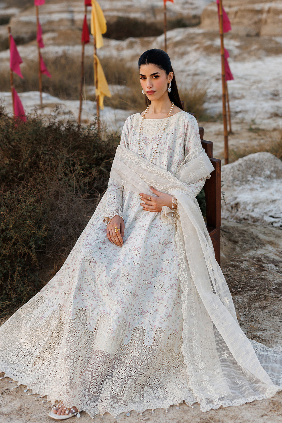 SUNKISSED |  Emaan Adeel | Sunlit Groove Luxury Lawn Unstitched Collection 2026