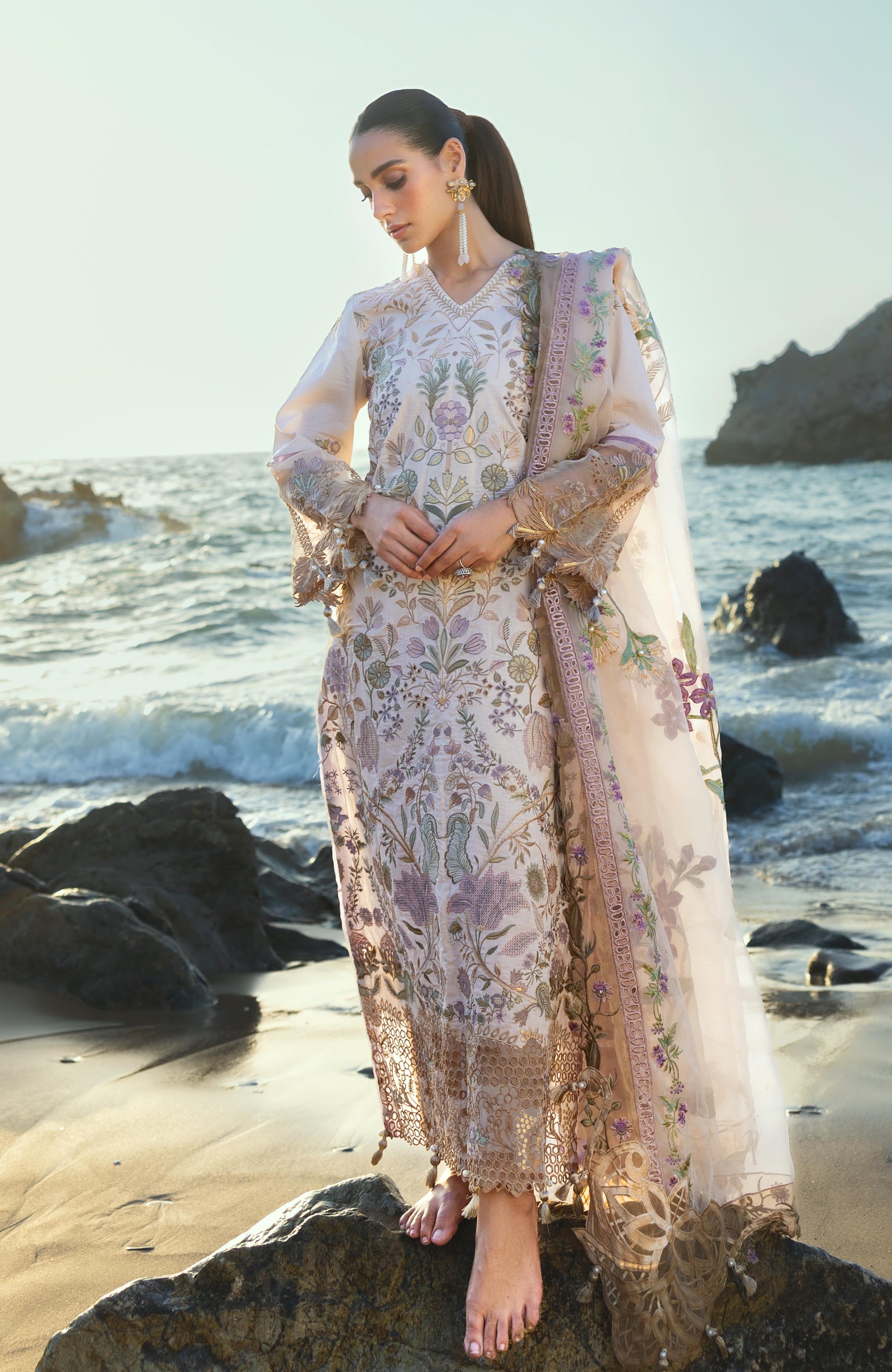 MLL-26-08 |  Al Zohaib | Mahiymaan Luxury Unstitched Lawn Collection 2026