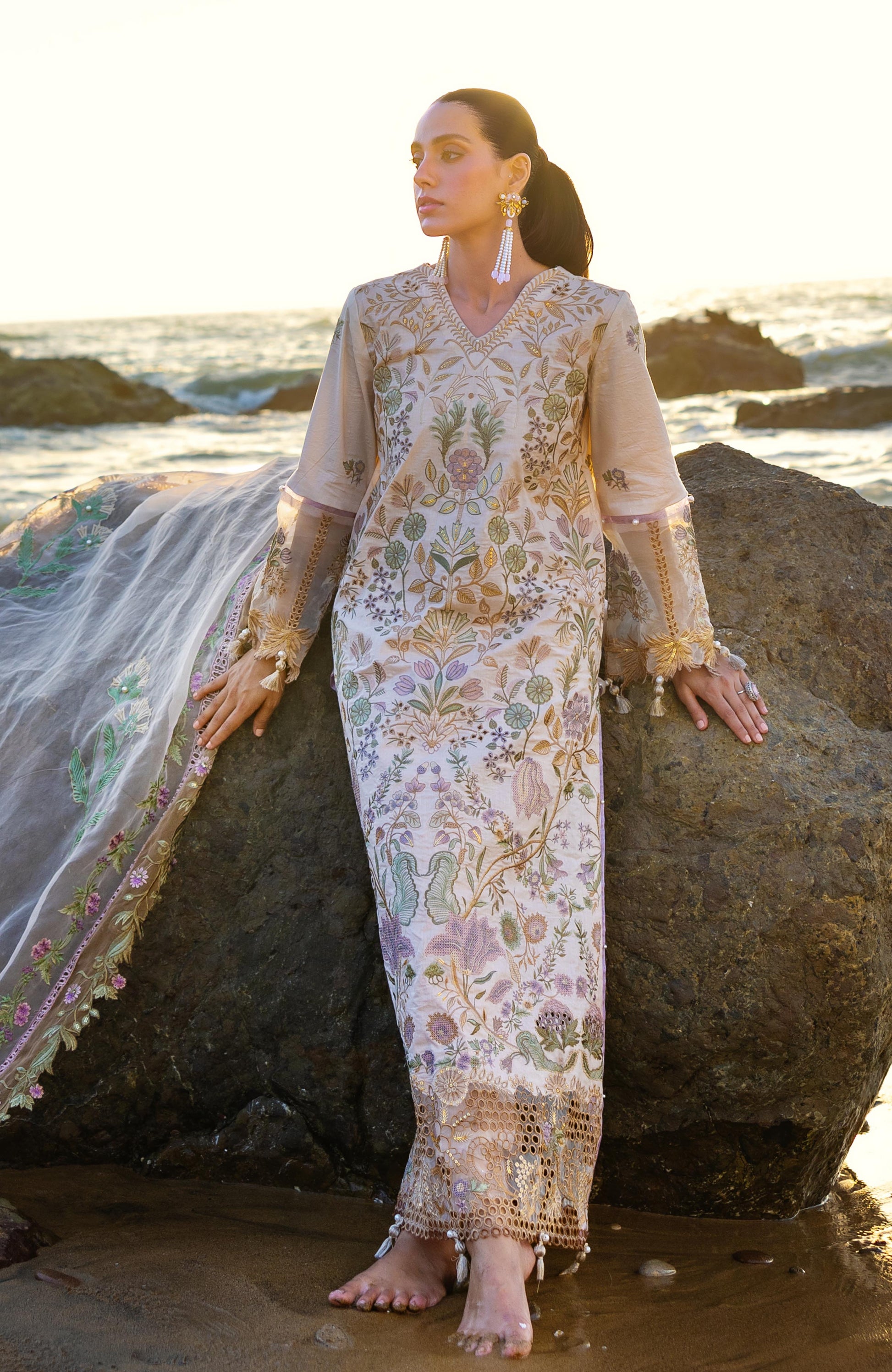 MLL-26-08 |  Al Zohaib | Mahiymaan Luxury Unstitched Lawn Collection 2026